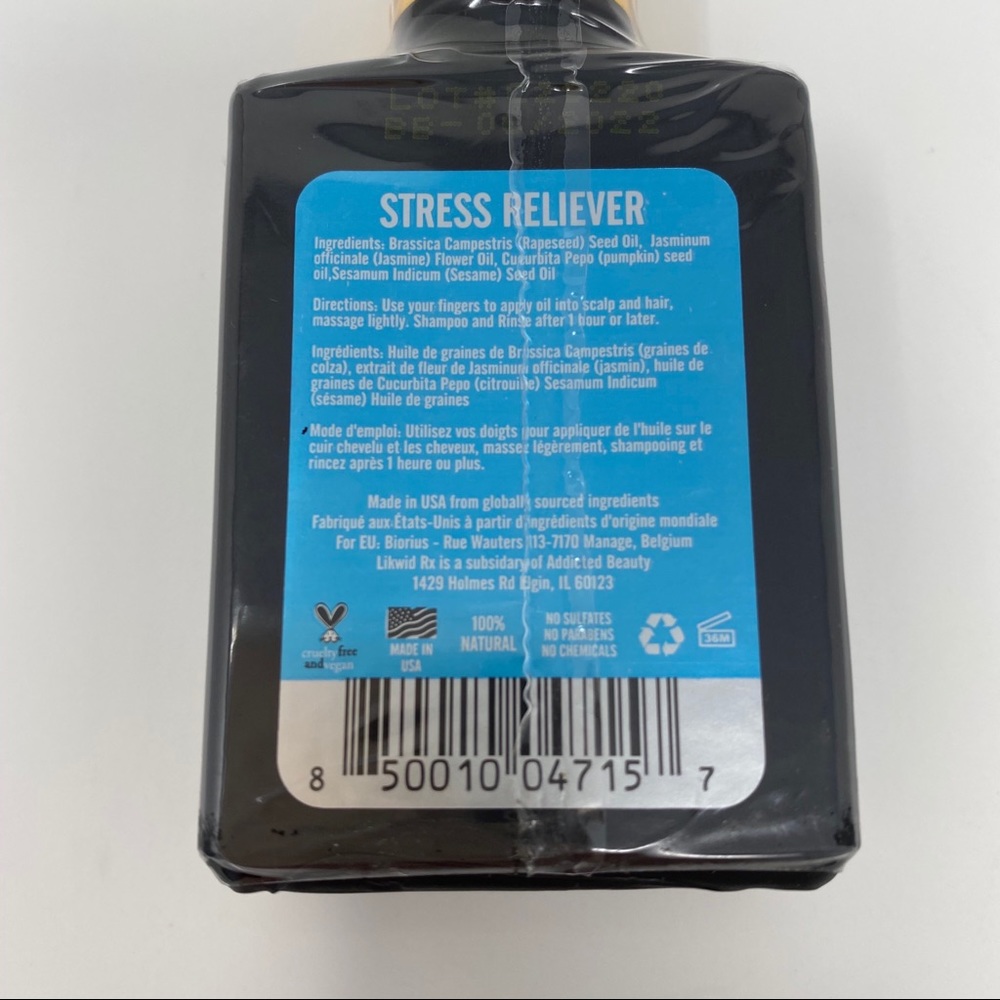 LIKWID RX STRESS RELIEVER HAIR AYURVEDIC HAIR OIL - Picture 3 of 3